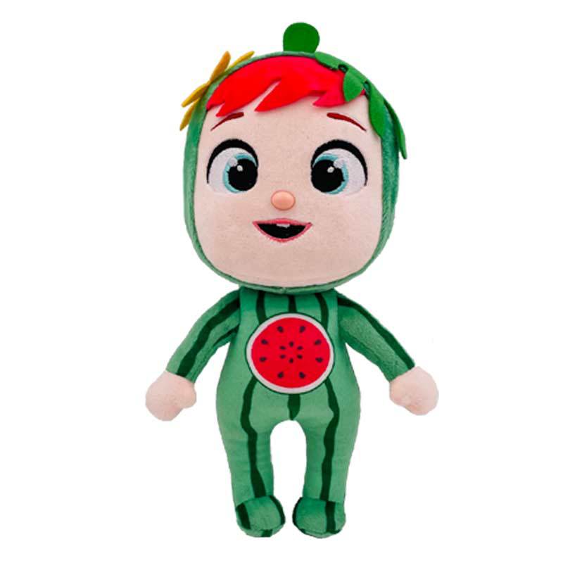现货跨境新款水果娃娃 卡通动画毛绒玩具 儿童礼物玩偶西瓜公仔