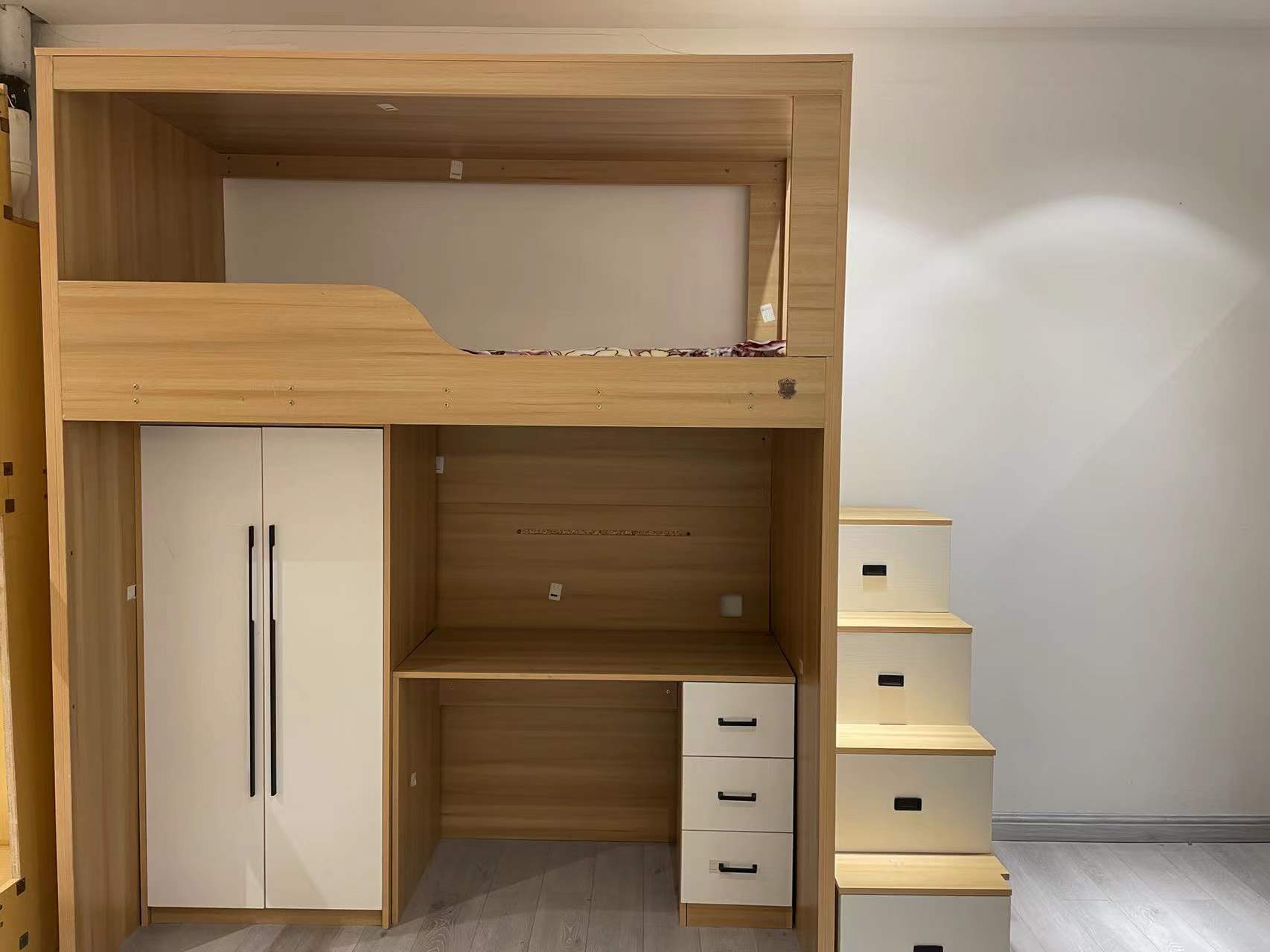 单人床 上下床 上床下桌 太空舱 实木床家用宿舍用公寓-阿里巴巴