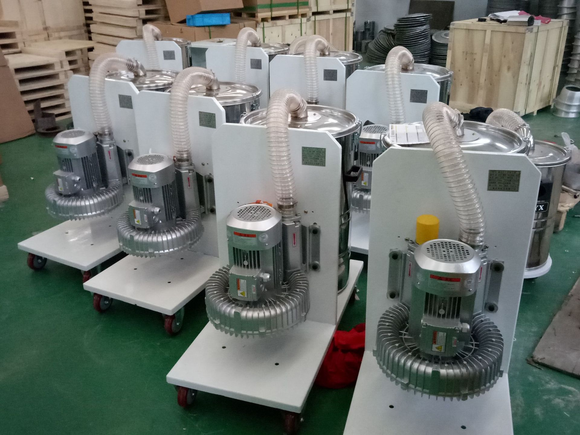 工业吸尘器源头工厂陶瓷厂车间用工业粉尘吸尘器废料收集器大功率