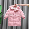 Winter clothes new pattern Children children thickening Hooded Down Cotton men and women Mid length version cotton-padded clothes coat Winter clothes new pattern Children children thickening Hooded Down Cotton men and women Mid length version cotton-padded clothes coat