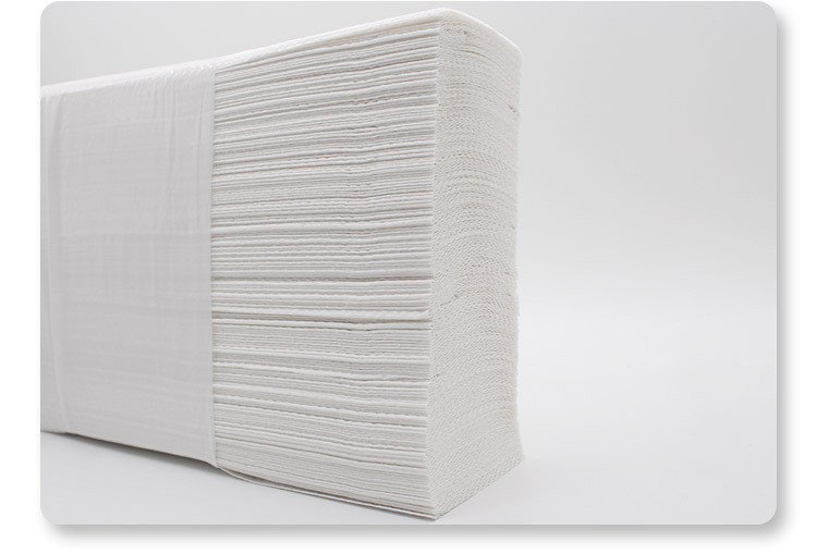 商用擦手纸批发白皮檫手纸家用原生木浆酒店卫生间厨房三折式抽纸