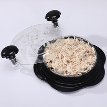 碎肉器Chicken Shredder machine鸡撕肉切丝碎绞馅机带透明盖