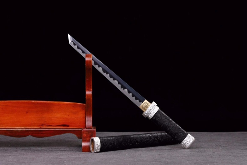 龙泉周匠刀剑宝剑传统工艺品收藏短刀唐横刀唐剑冷兵器批发未开刃
