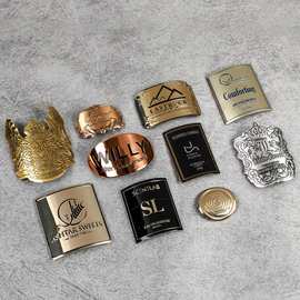 源头工厂金属标牌定制logo酒标铝牌腐蚀香薰蜡烛弧度铭牌免费设计