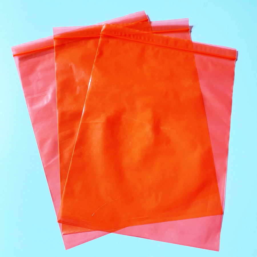 pe加厚彩色密封骨袋 汽车配件包装袋 pe封口袋