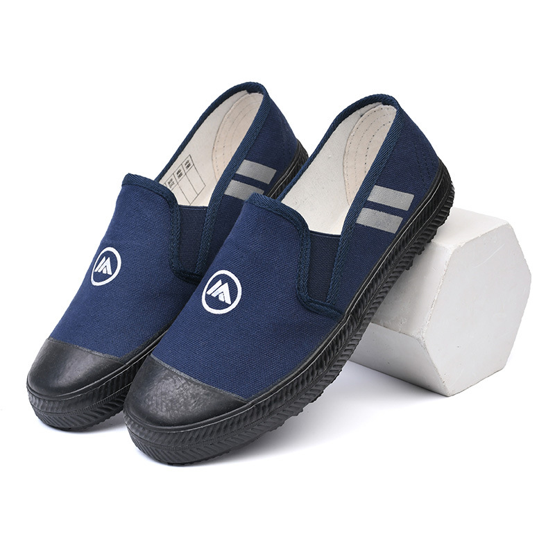 供应囚犯鞋男布鞋棉鞋棉拖女蓝色布面男女监狱鞋千层底一脚蹬布鞋