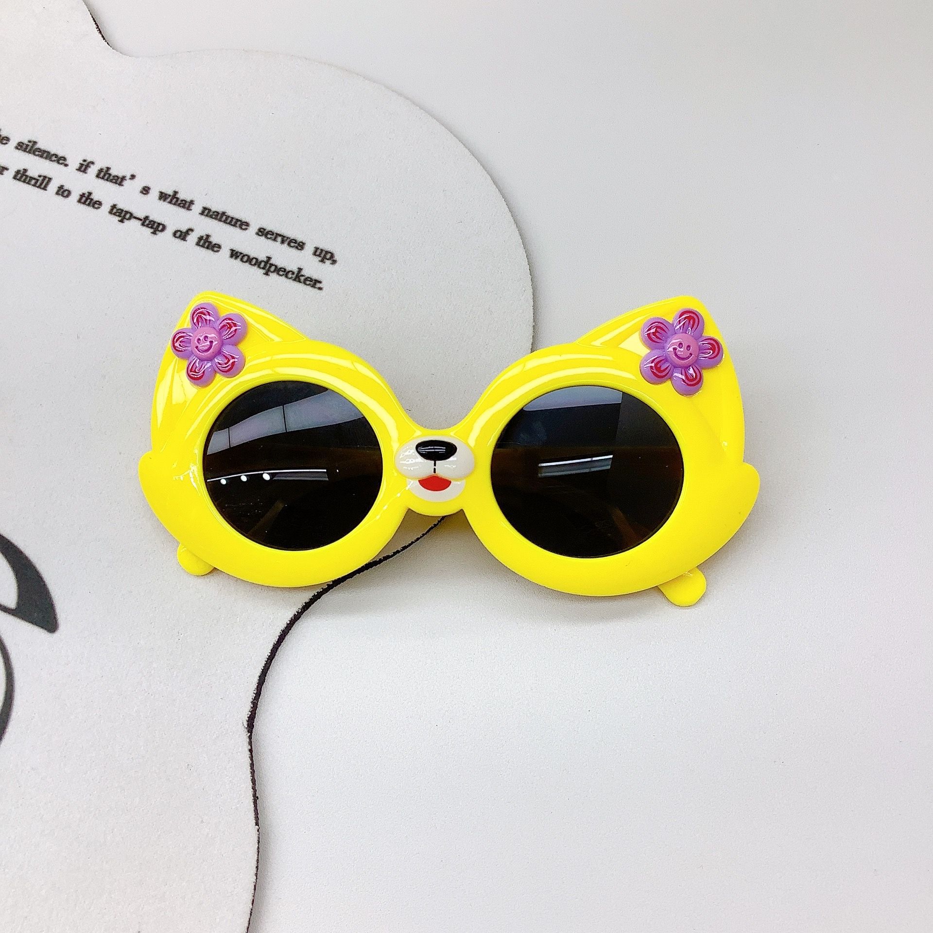 New Children's Sunglasses Cartoon Cute Baby Sunglasses Boys and Girls UV-Proof Sunglasses Yiwu Xiaoli