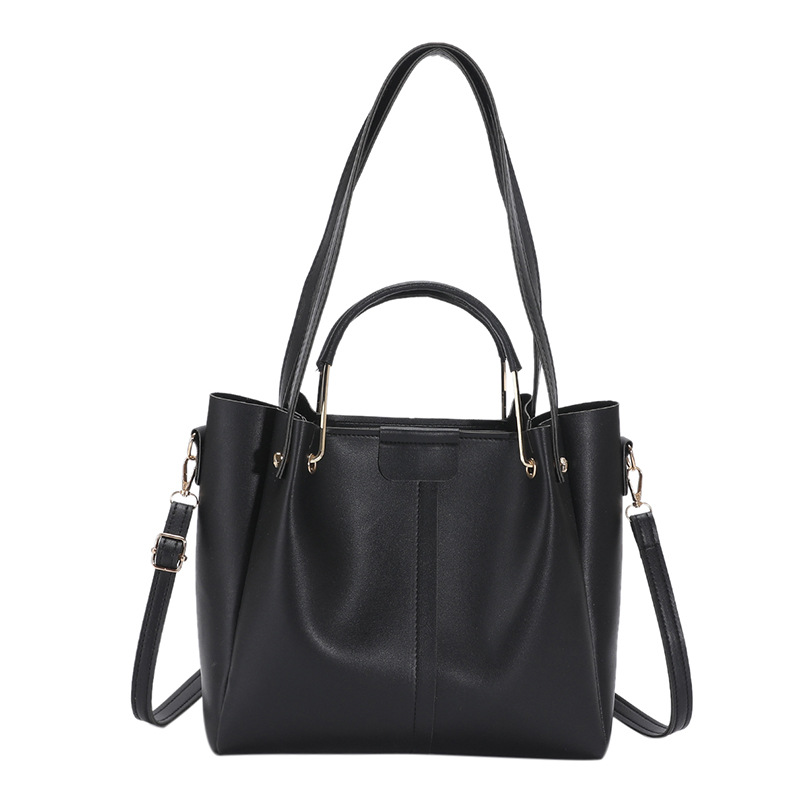 Large Capacity Popular Bag 2023 New Trendy Women's Bags Fashion Shoulder Simple Crossbody Portable Commuter Bucket Bag