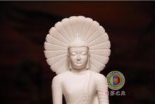 〓萨迦之光造〓菩提伽耶正觉塔 释迦牟尼佛陶瓷等身像 35岁成道像