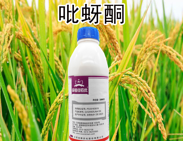 25%吡蚜酮悬浮剂水稻稻飞虱蚜虫腻虫茶小叶蝉农药杀虫剂1000克