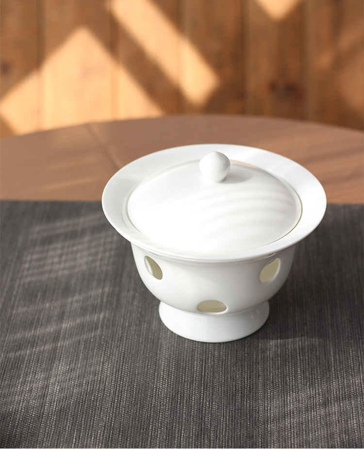 骨瓷炖盅汤盅带盖汤盅炖罐隔水盅小炖盅燕窝碗汤煲炖汤陶瓷蒸盅