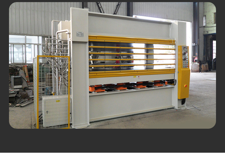 木工机械板材贴面多层热压机 生态板密度板贴木皮机 多层热压机