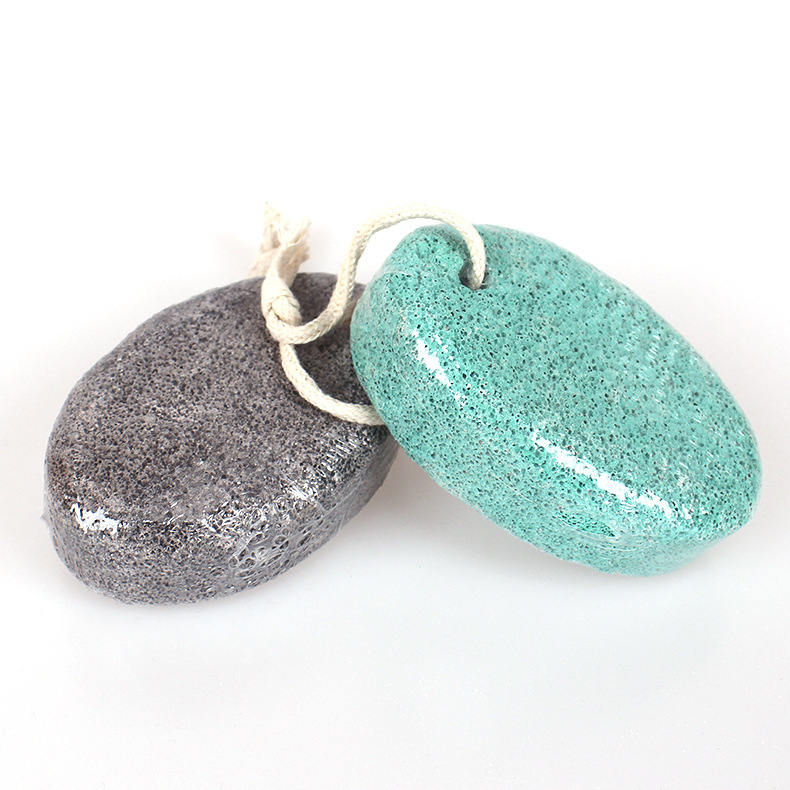 浮石磨脚石火山石按摩足部护理搓脚器去除脚后跟脚质老茧死皮工具