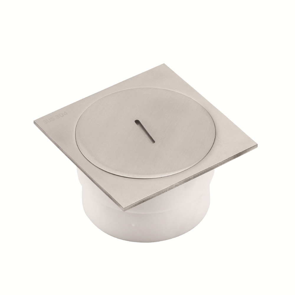 4厘清扫口地漏检修口304检查口车间洁净地漏加厚清扫口预留口地漏