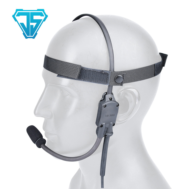 厂家直销 沃德森MH180-V颅骨传导耳机大西洋战术PTT转接对讲通讯