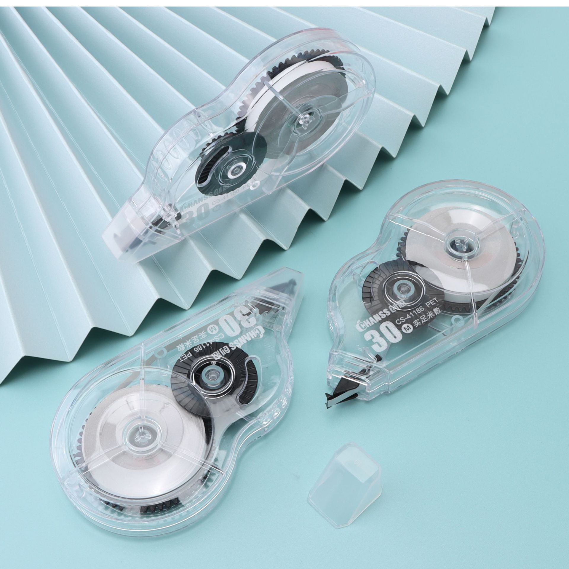 大牛皮系列修正带大容量实米数装优惠装改正带学生文具膜带不断带