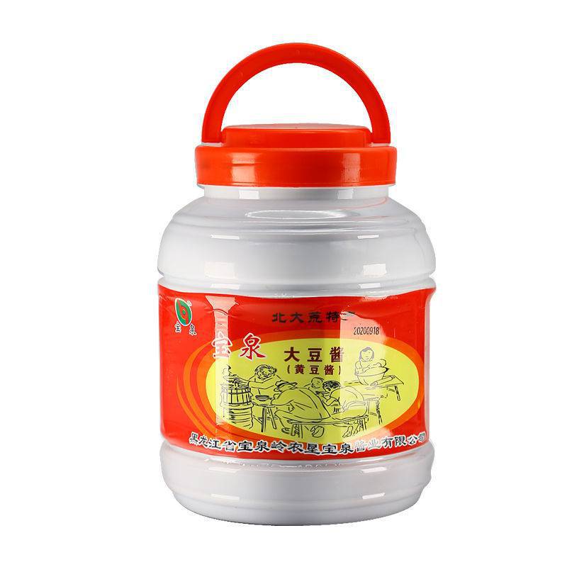 5斤大桶东北大酱黄豆酱宝泉岭大酱500克1袋