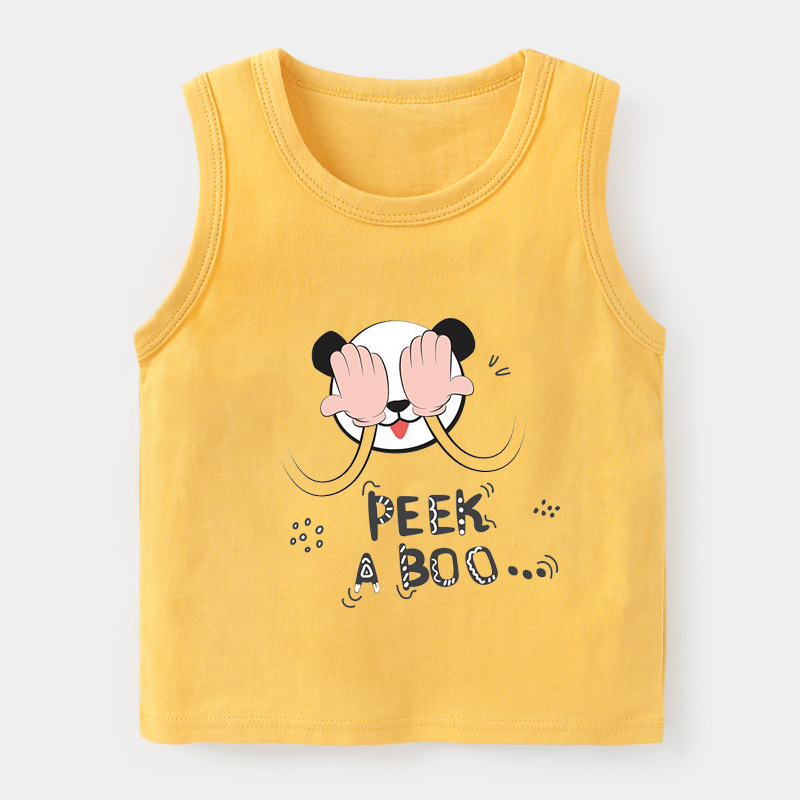 儿童女背心图片