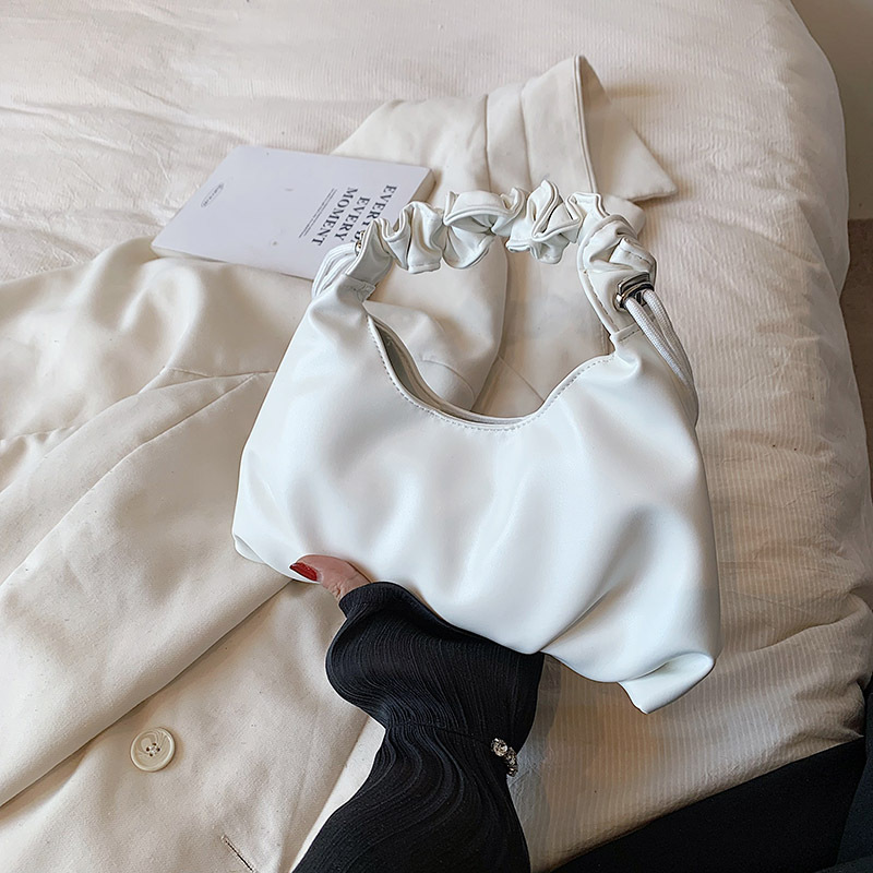 Fashion Pleated Underarm Bag New French Niche All-Match Handbag Women's Bag High Sense Shoulder Bag Foreign Trade Wholesale