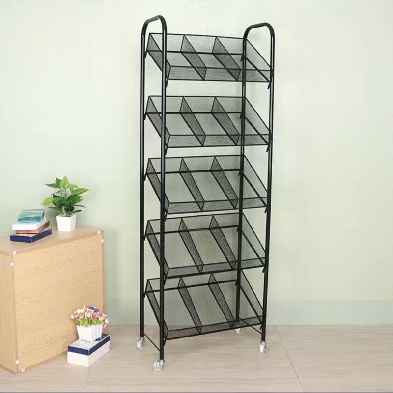 超市货架便利店斜面展示架小零食置物架落地多层饼干火腿肠架