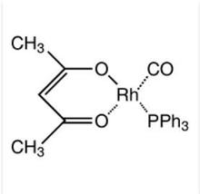羰基乙酰丙酮(三苯基磷基)铑(I),Rh 21% Cas号：25470-96-6