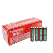 东芝5号 儿童玩具碳性高能量铁壳干电池 AA 1.5V 五号R6 aa 电池