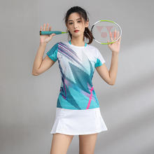 迷彩兵网球服短袖夏季女士运动比赛训练服羽毛球服女上衣速干透气