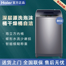 Haier/海尔EB80M30Mate1 波轮8公斤洗衣机全自动家电蝶形水流