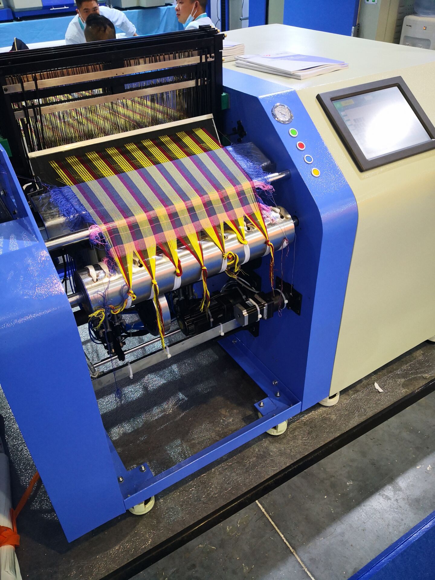 y300s全自动织布小样机