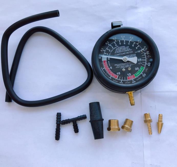 包邮真空压力表 测汽车用真空表 汽车真空压力表负压表压力测试仪