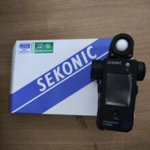 日本原装 SEKONIC世光  现货 仓库 便携式手持光谱照度计 L-858D