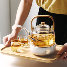 蜡烛煮茶炉泡茶工具陶瓷器温加热炉炉子茶壶加热底座