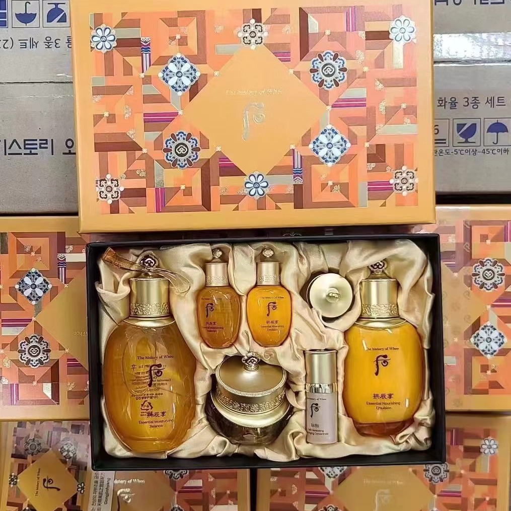 2024款新版韩国后whoo拱辰享津率享天气丹套盒六件套套盒天率丹