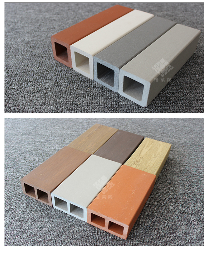 陶百叶陶棍外墙仿石材陶板装饰板幕墙干挂陶土板空心板陶瓷板厂家