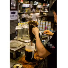 港式奶茶袋冲茶袋冲架过滤袋钢圈煮茶拉链布袋网架奶茶红茶设备