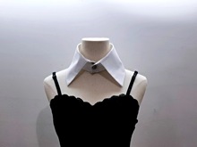 韩版新款假领子女夏季简约百搭单独衬衫尖领衬衣领一字肩假领配饰