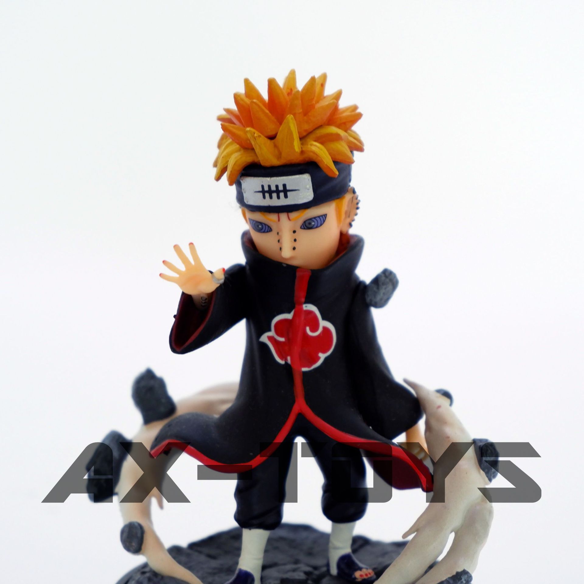 动漫火影忍者手办批发q版晓组织gk佩恩 公仔模型盒装小手办批发