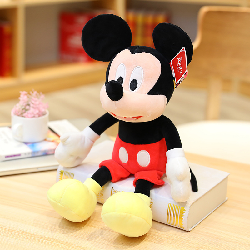 正版迪士尼米奇米妮公仔毛绒玩具米老鼠玩偶情侣婚庆压床布娃娃