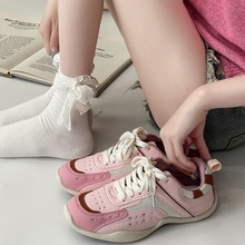 阿甘鞋女2024年夏季新款时尚ins潮平底单鞋休闲运动鞋轻便跑步鞋
