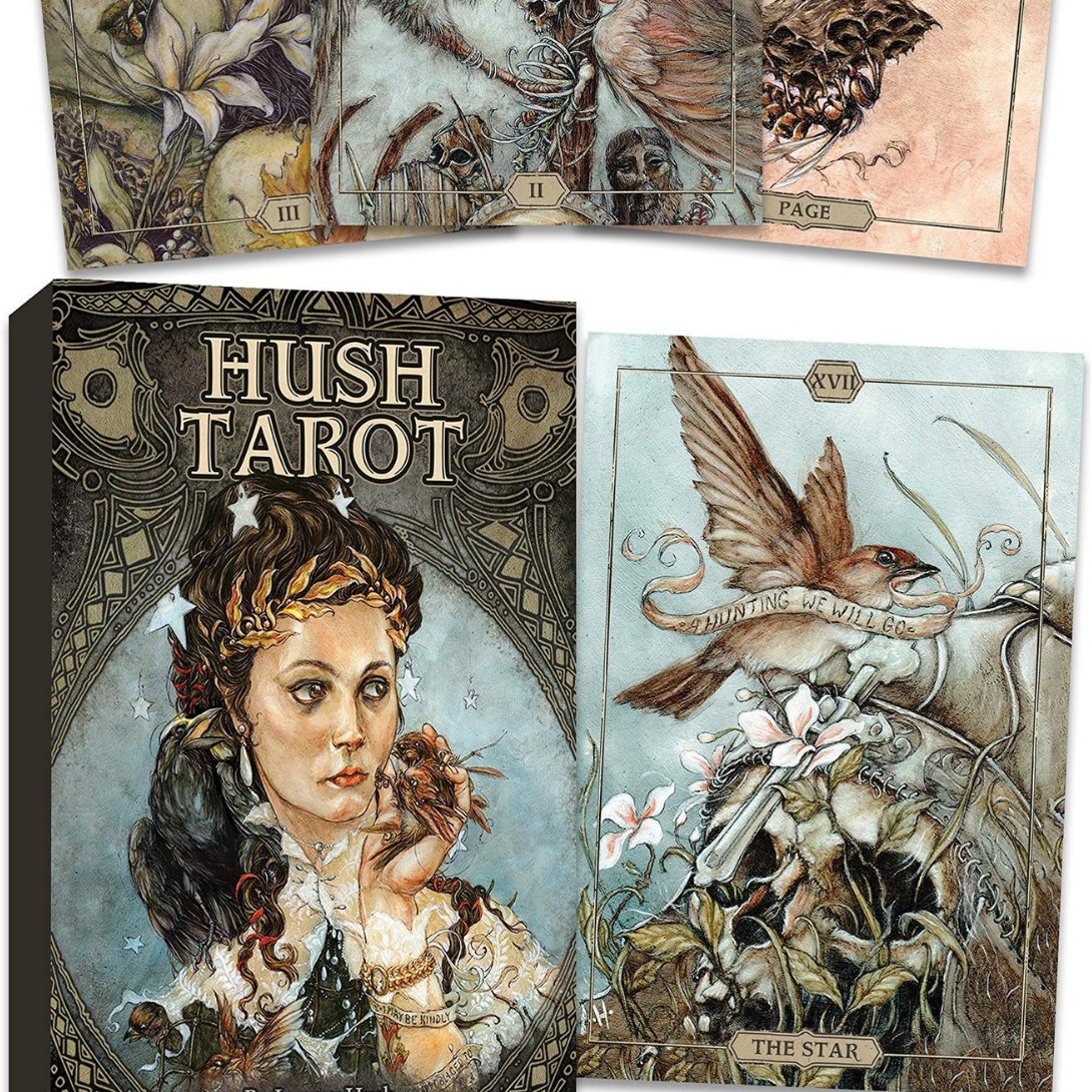全英文 hush tarot cards 安静塔罗牌-阿里巴巴