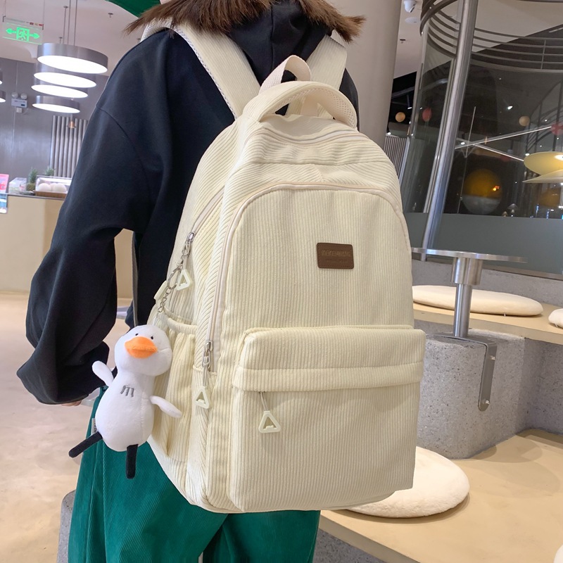 Schoolbag Female Junior High School Student Middle School High School Backpack Lightweight Backpack Wholesale