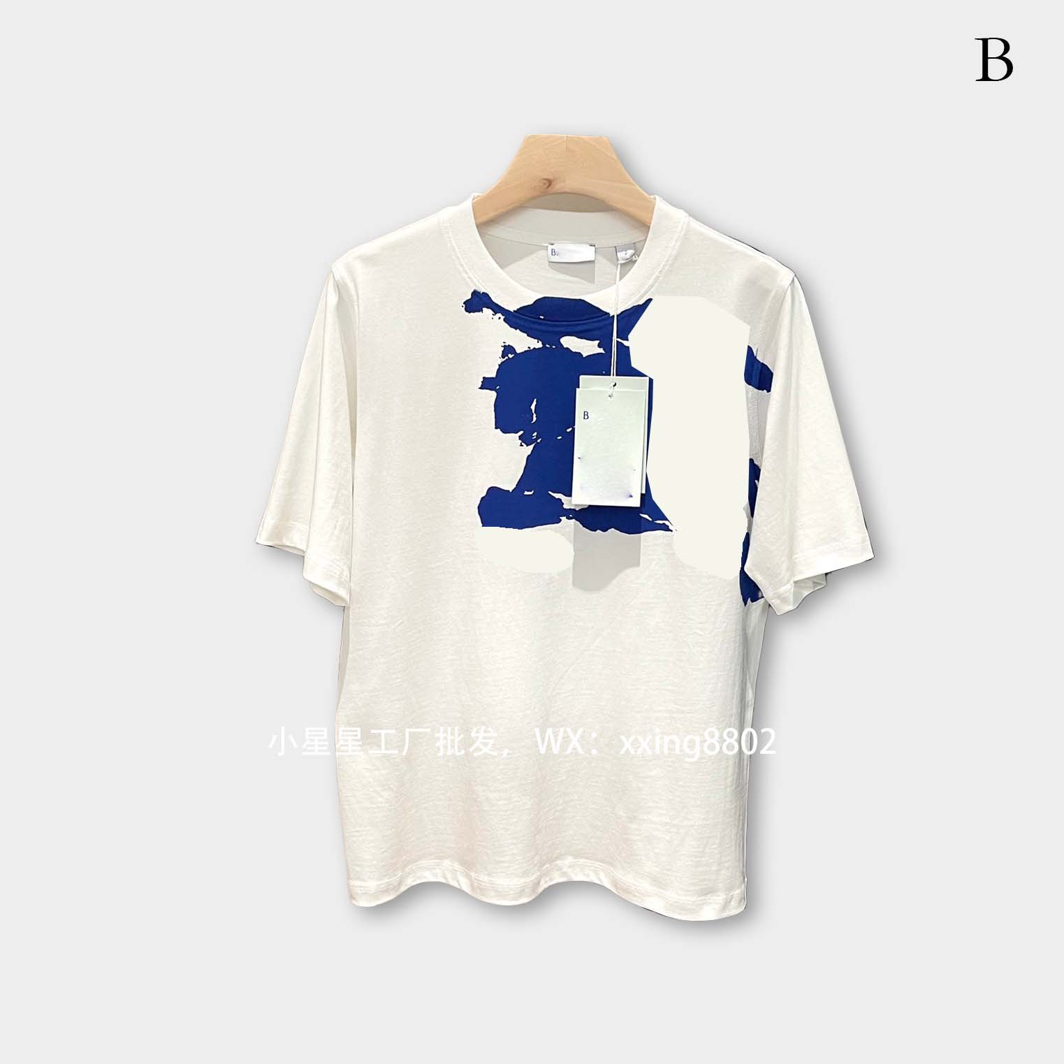 外贸高版本bbr战马短袖t恤正确版休闲上衣白色小红书爆款-阿里巴巴