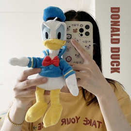 森罗万象 出口外贸尾单唐老鸭公仔毛绒玩具可爱网红鸭子玩偶摆件