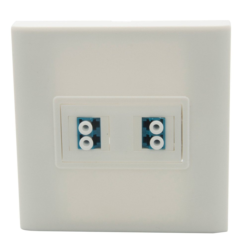 欧式86型 双口 lc光纤 组合面板