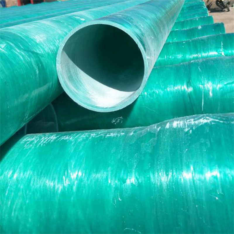 玻璃钢管道现货供应frp缠绕管排雨水污水直埋夹砂玻璃钢缠绕管道