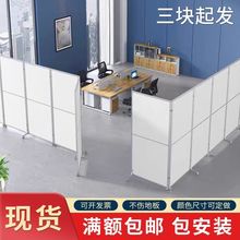 办公室展厅工厂车间移动屏风隔断可折叠推拉活动隔断墙易安装挡板