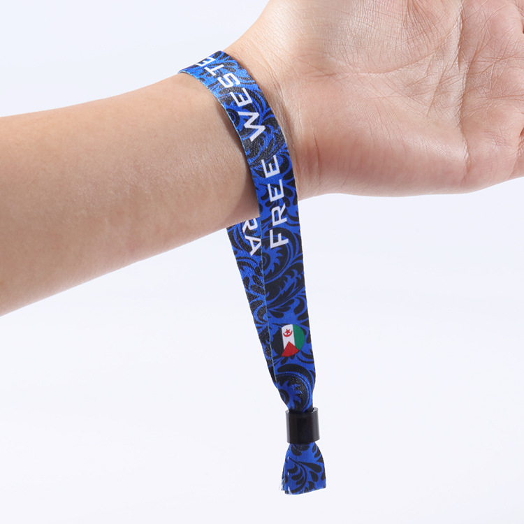 音乐会热转印手腕绳 各种大小型活动入场凭证手环 营销展会手腕带