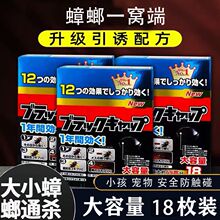 日本强效蟑螂药一窝端家用室内厨房蟑螂屋克星小黑屋黑帽蟑螂神器