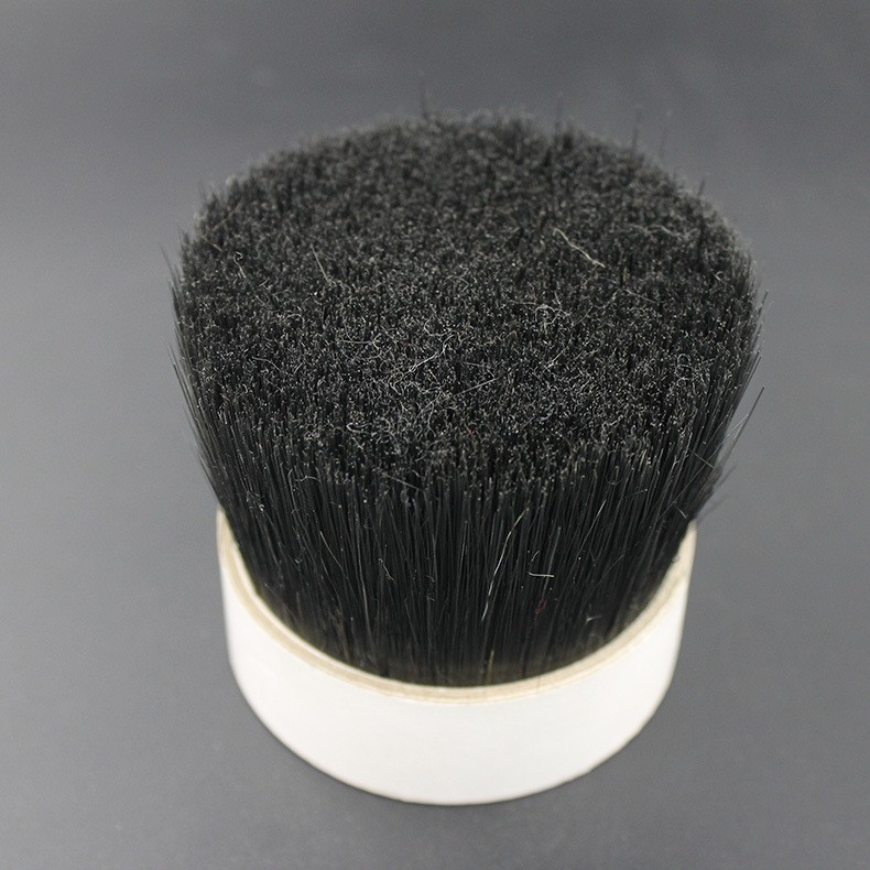黑色猪鬃 动物毛刷 水煮猪鬃