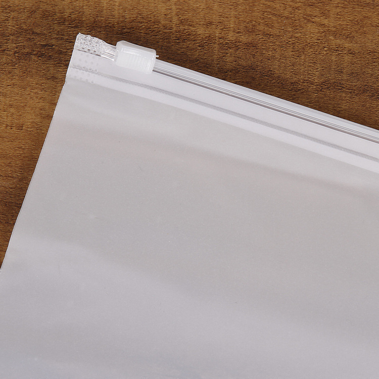 Thickened Pe Packaging Plastic Bag Transparent Zipper Bag Self-Sealing Storage Seal Clip Chain Sealing Packaging